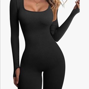 Full one piece workout jumpsuit
